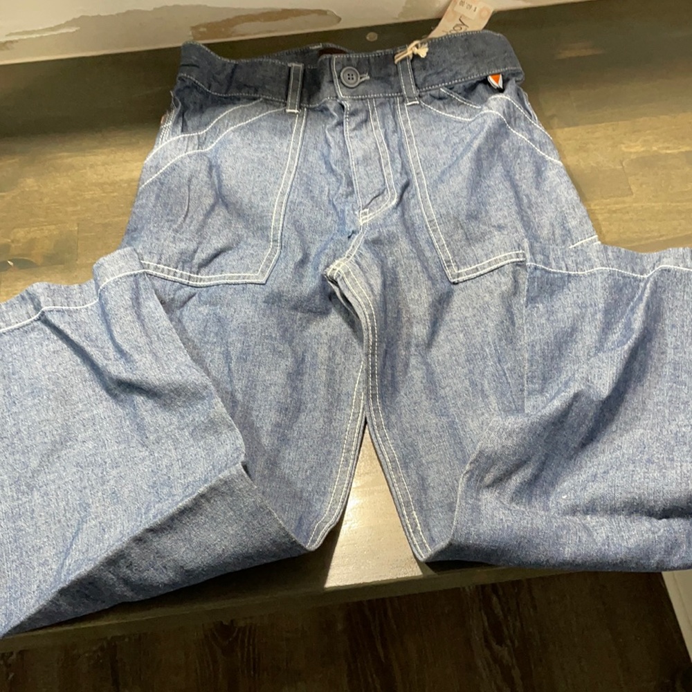NWT Wonderboy Blue Cotton Size 10 Pants